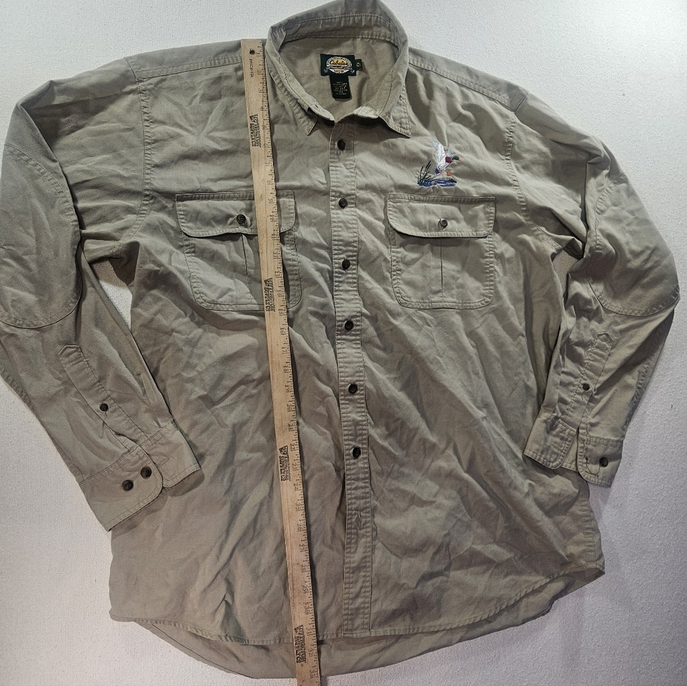 Cabela’s XL Tall Embroidered Duck Shirt Long Sleeve - Picture 5 of 9